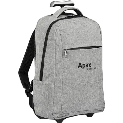 Swiss Cougar San Marino Laptop Trolley Backpack Branded Angle